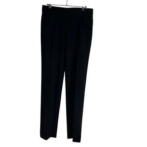 St. John Collection‎ Black Straight Leg Pants Career Dress Trouser Size 4